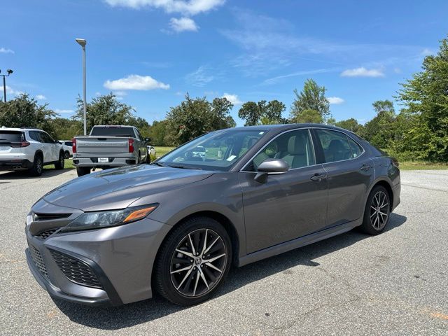 Predawn Gray Mica 2023 Toyota Camry Sedan Front-Wheel Drive 8-Speed Automatic