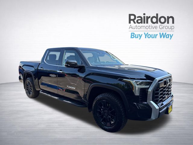 Midnight Black Metallic 2022 Toyota Tundra Pickup Truck Four-Wheel Drive Automatic