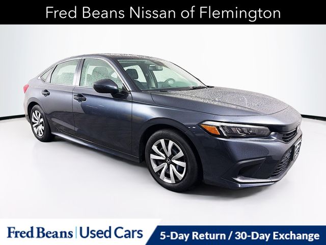 Gray 2023 Honda Civic Sedan Front-Wheel Drive Continuously Variable Transmission