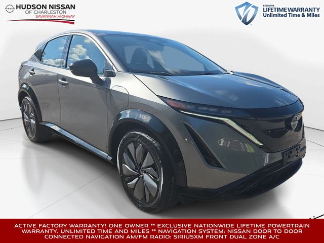Gray (Gun Metallic) 2023 Nissan Ariya Venture+ 4dr FWD SUV / Crossover Front-Wheel Drive Continuously Variable Transmission