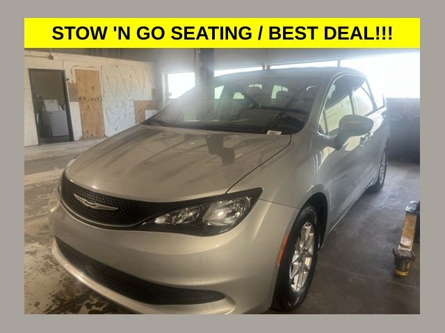 Silver Mist Clearcoat 2023 Chrysler Voyager Minivan Front-Wheel Drive 9-Speed Automatic