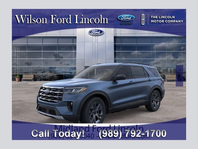 Vapor Blue Metallic 2026 Ford Explorer SUV / Crossover All-Wheel Drive Automatic
