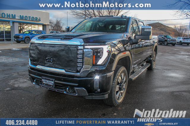 Onyx Black 2024 GMC Sierra 3500HD Pickup Truck Four-Wheel Drive Automatic