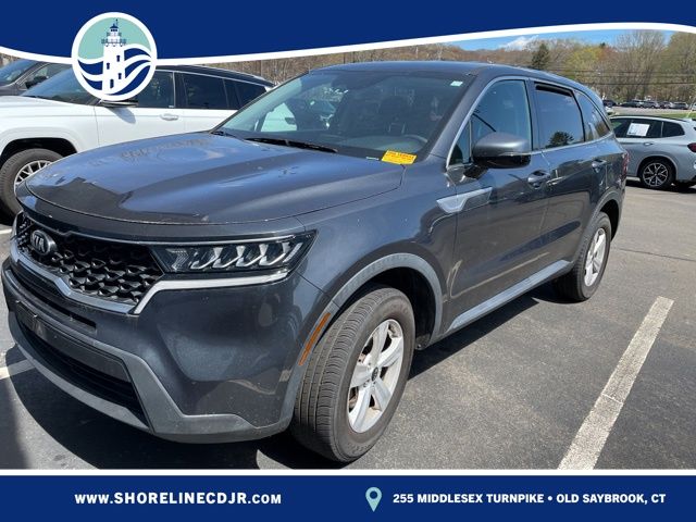 Gravity Gray 2021 Kia Sorento LX AWD SUV / Crossover All-Wheel Drive 8-Speed Automatic