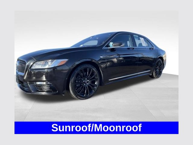 Black 2020 Lincoln Continental Reserve AWD Sedan All-Wheel Drive 6-Speed Automatic