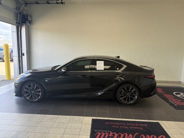2024 Lexus IS 350 F SPORT Black at Westside Lexus