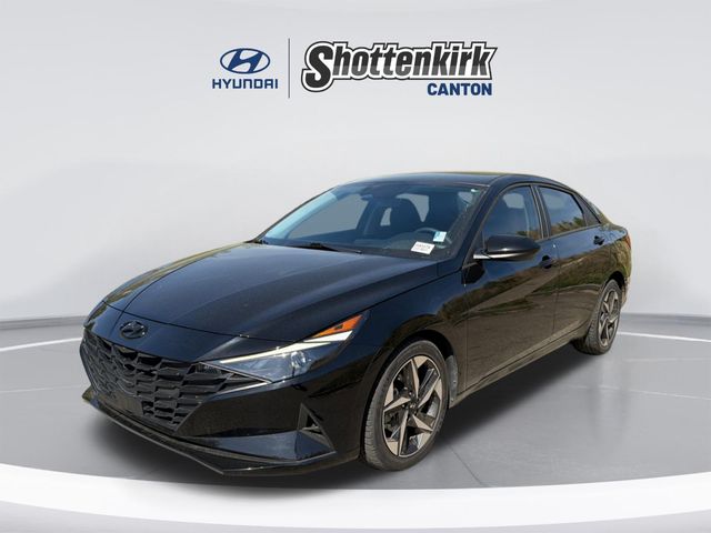 Phantom Black 2023 Hyundai Elantra SEL FWD Sedan Front-Wheel Drive Continuously Variable Transmission
