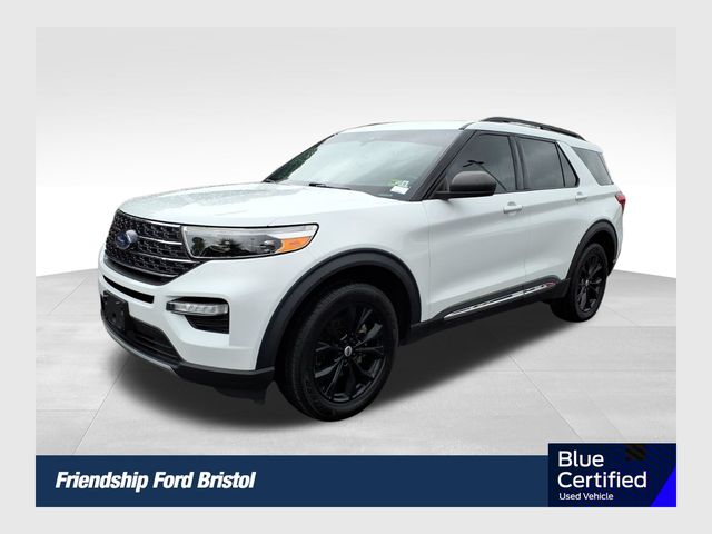 Oxford White 2020 Ford Explorer SUV / Crossover All-Wheel Drive Automatic