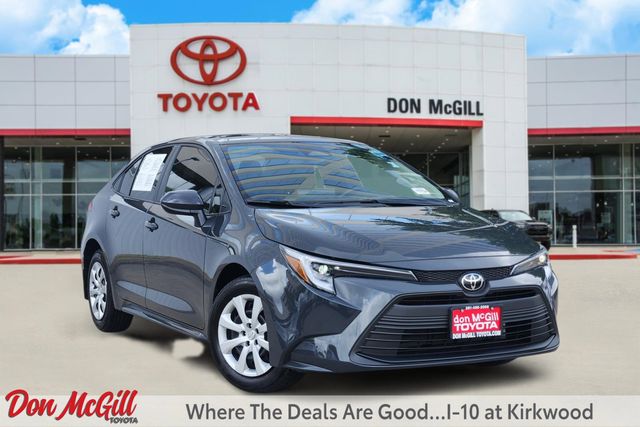 Underground 2026 Toyota Corolla Hybrid LE FWD Sedan Front-Wheel Drive Continuously Variable Transmission