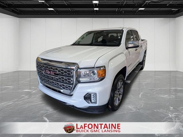 Summit White 2022 GMC Canyon Pickup Truck Four-Wheel Drive 8-Speed Automatic