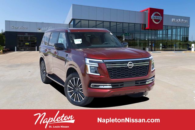 Coulis Red Pearl 2026 Nissan Armada SUV / Crossover Four-Wheel Drive 9-Speed Automatic