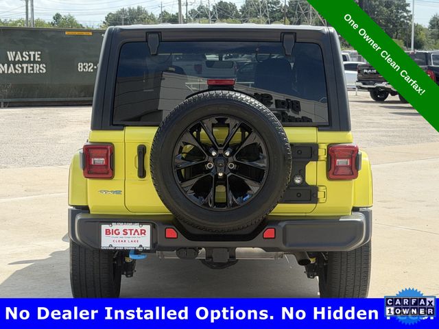 2023 Jeep Wrangler Sahara 4xe Yellow at Bayway Chrysler Dodge Jeep Ram