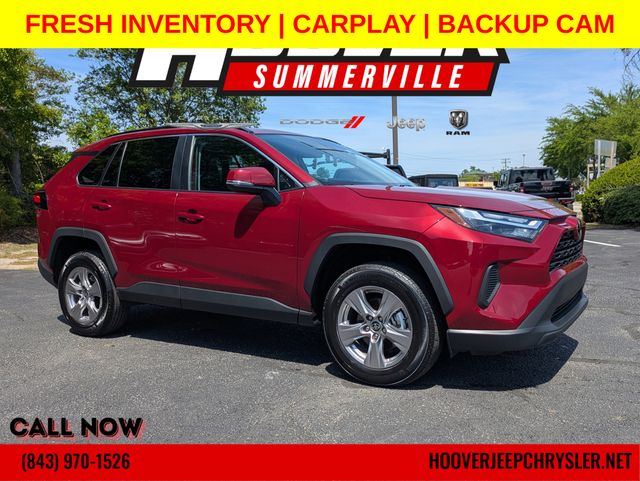 Red (Ruby Flare Pearl) 2025 Toyota RAV4 XLE FWD SUV / Crossover Front-Wheel Drive 8-Speed Automatic