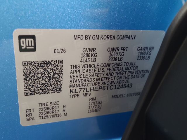 2026 – Chevrolet – Trax