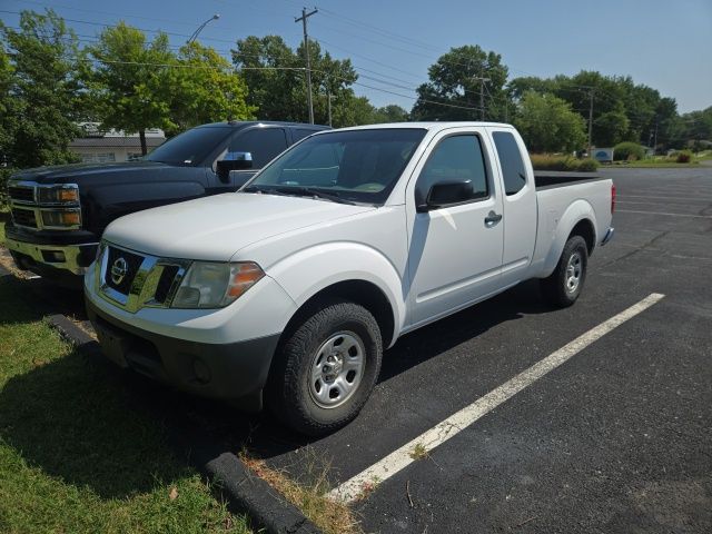 White (Fresh Powder) 2009 Nissan Frontier Pickup Truck 4X2 5-Speed Manual Overdrive