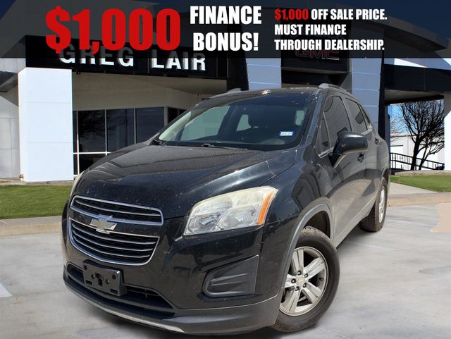 Black Granite Metallic 2015 Chevrolet Trax LT AWD SUV / Crossover All-Wheel Drive 6-Speed Automatic
