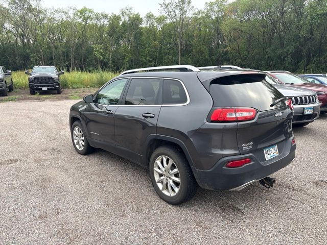 2016 Granite Crystal Metallic Clearcoat Jeep Cherokee Limited 4X4 SUV