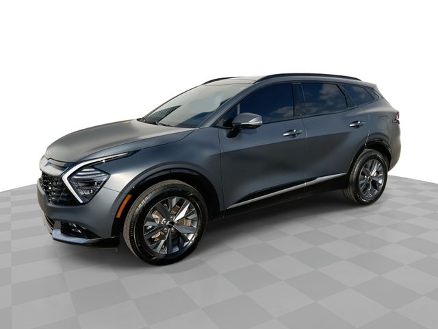 Shadow Matte Gray 2025 Kia Sportage Hybrid SX-Prestige AWD SUV / Crossover All-Wheel Drive 6-Speed Automatic