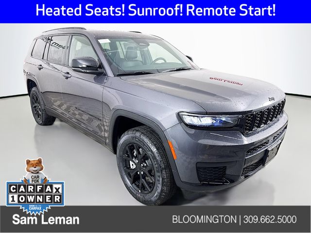Baltic Gray Metallic Clearcoat 2025 Jeep Grand Cherokee L Altitude X 4WD SUV / Crossover Four-Wheel Drive 8-Speed Automatic