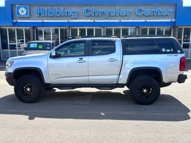 Silver Ice Metallic 2017 Chevrolet Colorado Pickup Truck Four-Wheel Drive 8-Speed Automatic