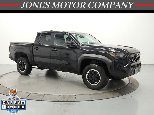 Black 2024 Toyota Tacoma TRD Off-Road Double Cab 4WD Pickup Truck Four-Wheel Drive 8-Speed Automatic