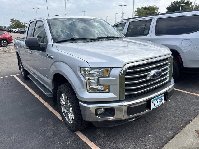 Ingot Silver 2016 Ford F-150 Pickup Truck Four-Wheel Drive 6-Speed Automatic