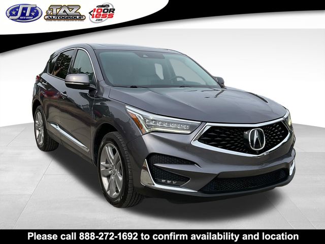 Gray 2019 Acura RDX SH-AWD with Advance Package SUV / Crossover All-Wheel Drive Automatic