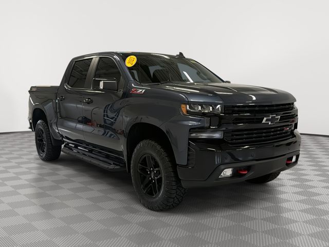 Shadow Gray Metallic 2021 Chevrolet Silverado 1500 Pickup Truck Four-Wheel Drive Automatic