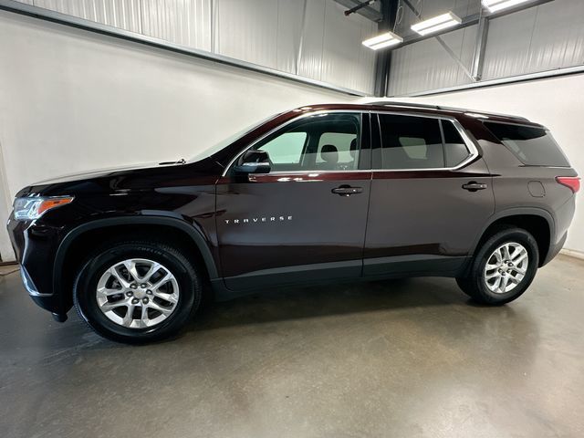 2021 Chevrolet Traverse LT Red at Klick Lewis Buick Chevrolet