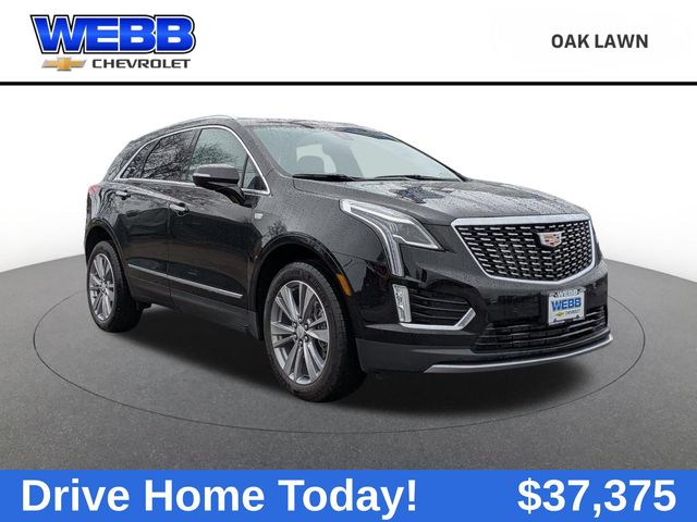 Stellar Black Metallic 2025 Cadillac XT5 Premium Luxury FWD SUV / Crossover Front-Wheel Drive 9-Speed Automatic