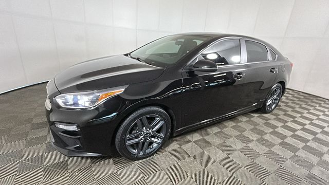 2021 Aurora Black Pearl Kia Forte GT-Line FWD Sedan
