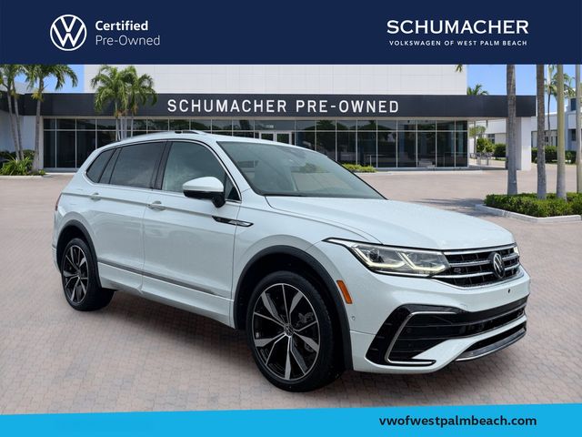 Opal White Pearl 2023 Volkswagen Tiguan SUV / Crossover All-Wheel Drive 8-Speed Automatic