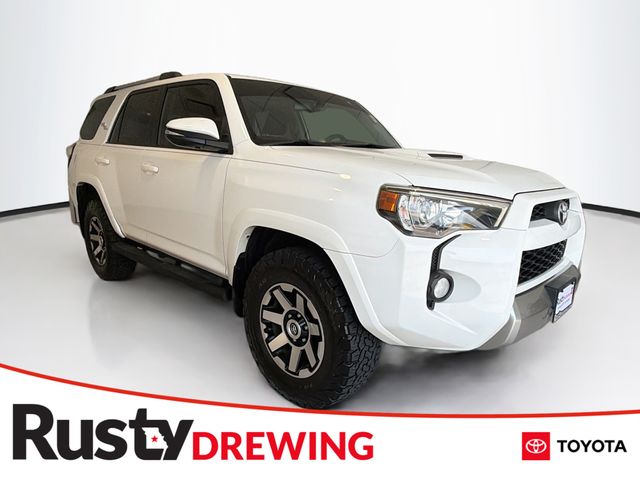 Super White 2017 Toyota 4Runner SUV / Crossover Four-Wheel Drive 5-Speed Automatic Overdrive