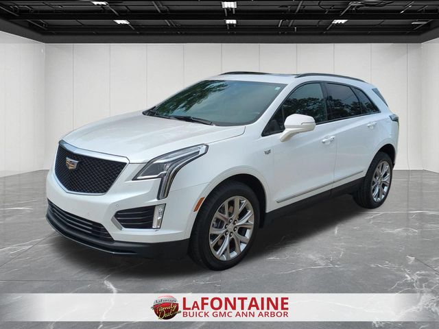 Crystal White 2021 Cadillac XT5 SUV / Crossover Four-Wheel Drive 9-Speed Automatic