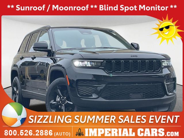 Diamond Black Crystal Pearlcoat 2025 Jeep Grand Cherokee Altitude X 4WD SUV / Crossover Four-Wheel Drive 8-Speed Automatic