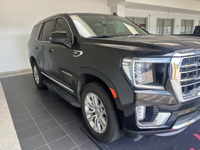 2021 GMC Yukon SLT Black at DeMontrond Automotive Group