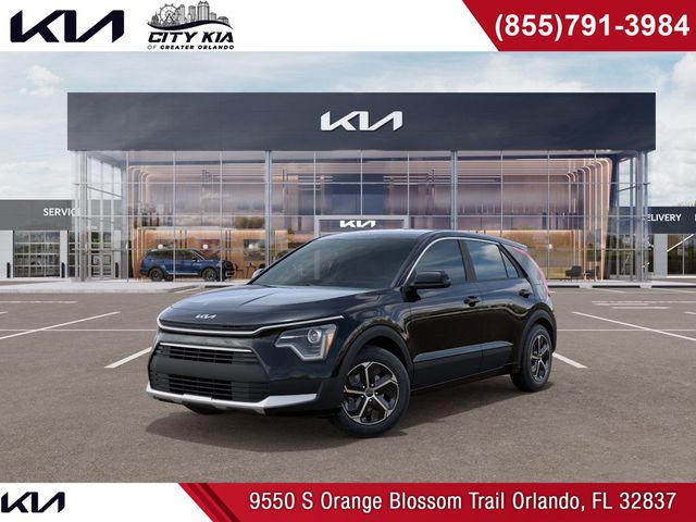 Aurora Black Pearl 2025 Kia Niro LX FWD SUV / Crossover Front-Wheel Drive 6-Speed Dual Clutch