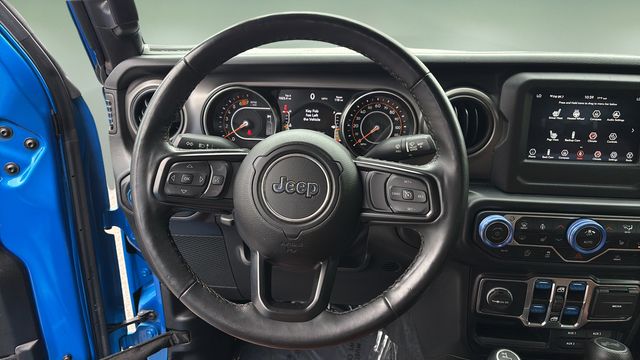 Used 2022 Blue Jeep Unlimited Sport S image 12