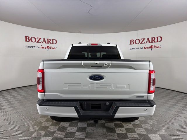 2023 White Metallic Ford F-150 Lariat 4X4 Truck
