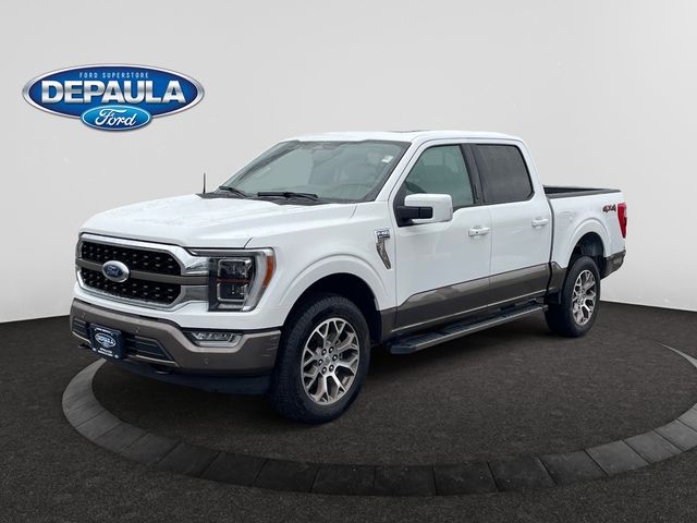 Star White Metallic Tri-Coat 2023 Ford F-150 King Ranch SuperCrew 4WD Pickup Truck Four-Wheel Drive Automatic