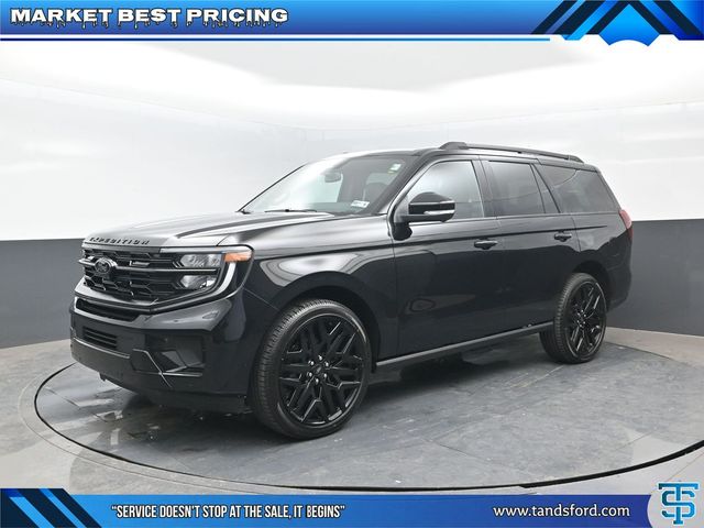 Black Metallic 2026 Ford Expedition Platinum 4WD SUV / Crossover Four-Wheel Drive Automatic