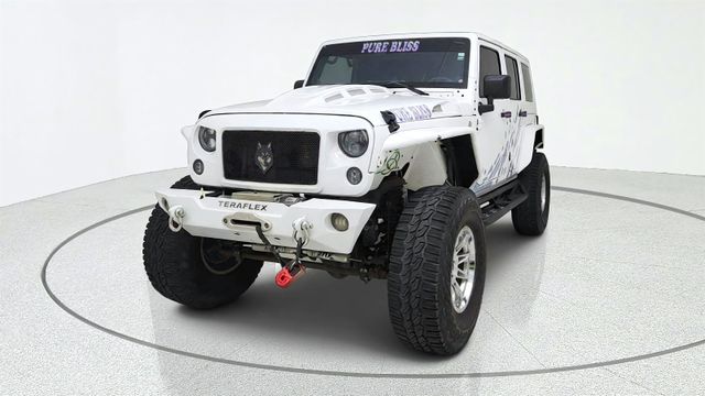 2012 Jeep Wrangler Unlimited Rubicon White at Joe Myers Mazda Kia