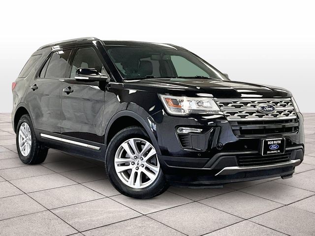 2018 Ford Explorer XLT Black at Subaru and VW of Moon Township