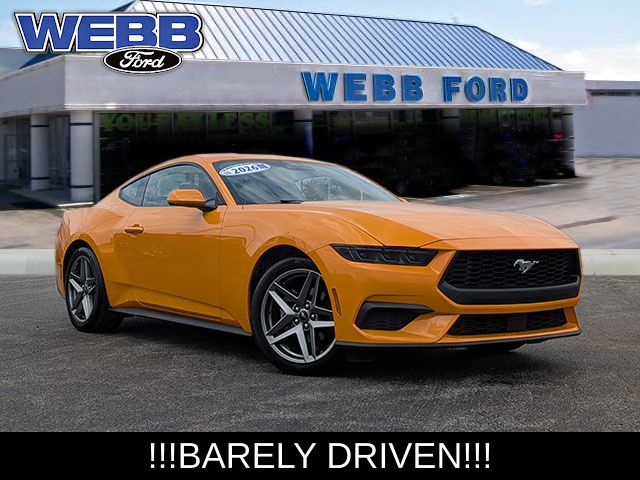Orange Fury Metallic TC 2026 Ford Mustang Coupe Rear-Wheel Drive Automatic
