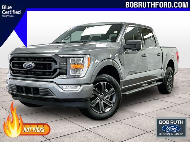 Carbonized Gray Metallic 2022 Ford F-150 Pickup Truck Four-Wheel Drive Automatic