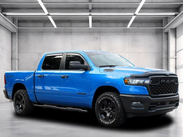Blue Pearl 2025 RAM 1500 Warlock 4dr Crew Cab 4WD Pickup Truck Four-Wheel Drive 8-Speed Automatic