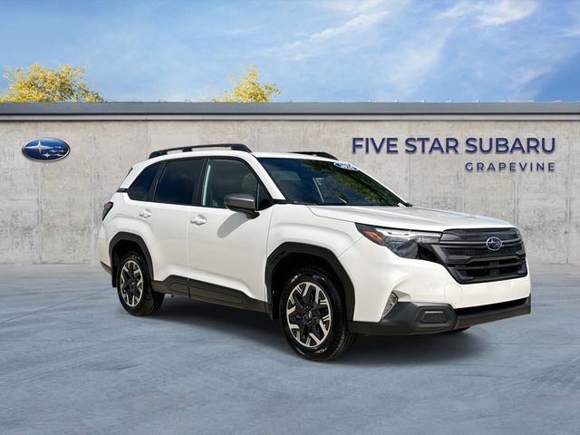 Crystal White Pearl 2026 Subaru Forester Crossover AWD SUV / Crossover All-Wheel Drive Continuously Variable Transmission