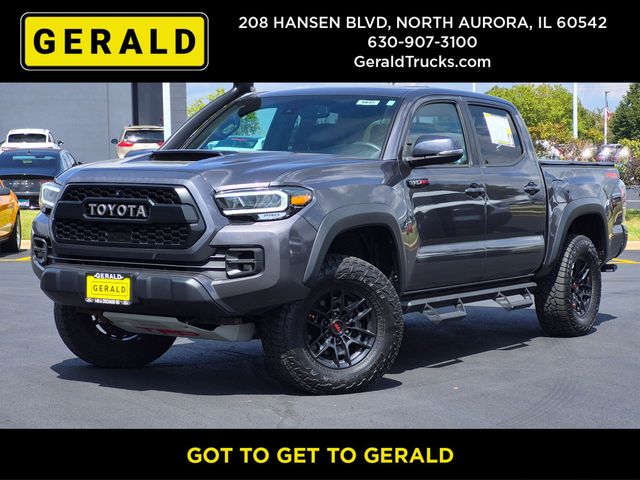 Magnetic Gray Metallic 2020 Toyota Tacoma Pickup Truck Four-Wheel Drive 6-Speed Automatic