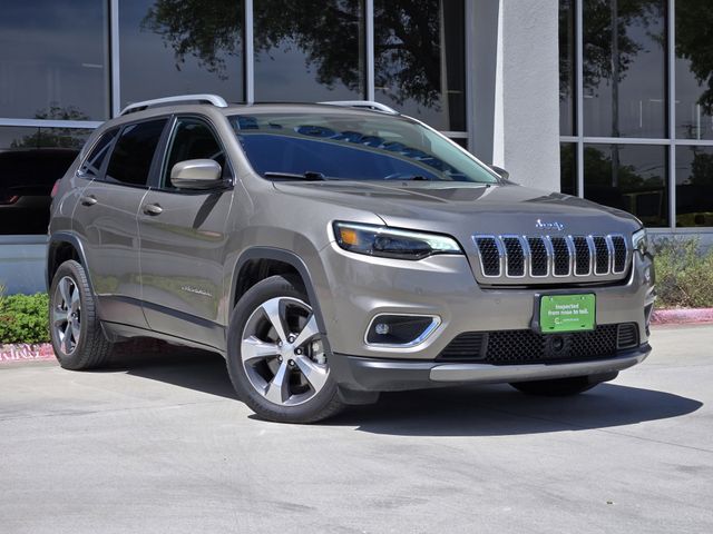 Light Brownstone Pearlcoat 2019 Jeep Cherokee Limited FWD SUV / Crossover Front-Wheel Drive 9-Speed Automatic
