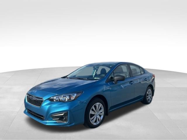 Island Blue Pearl 2018 Subaru Impreza 2.0i Sedan AWD Sedan All-Wheel Drive Continuously Variable Transmission